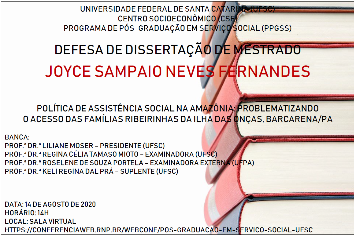 Participe da enquete proposta pelo NEPPI - DSS/UFSC, CRESS/SC e Comitê SUAS/ SC COVID-19 
